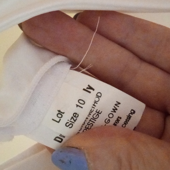 Beautiful white satin beaded sequined net arm sweetheart neckline wedding gown - Picture 9 of 10